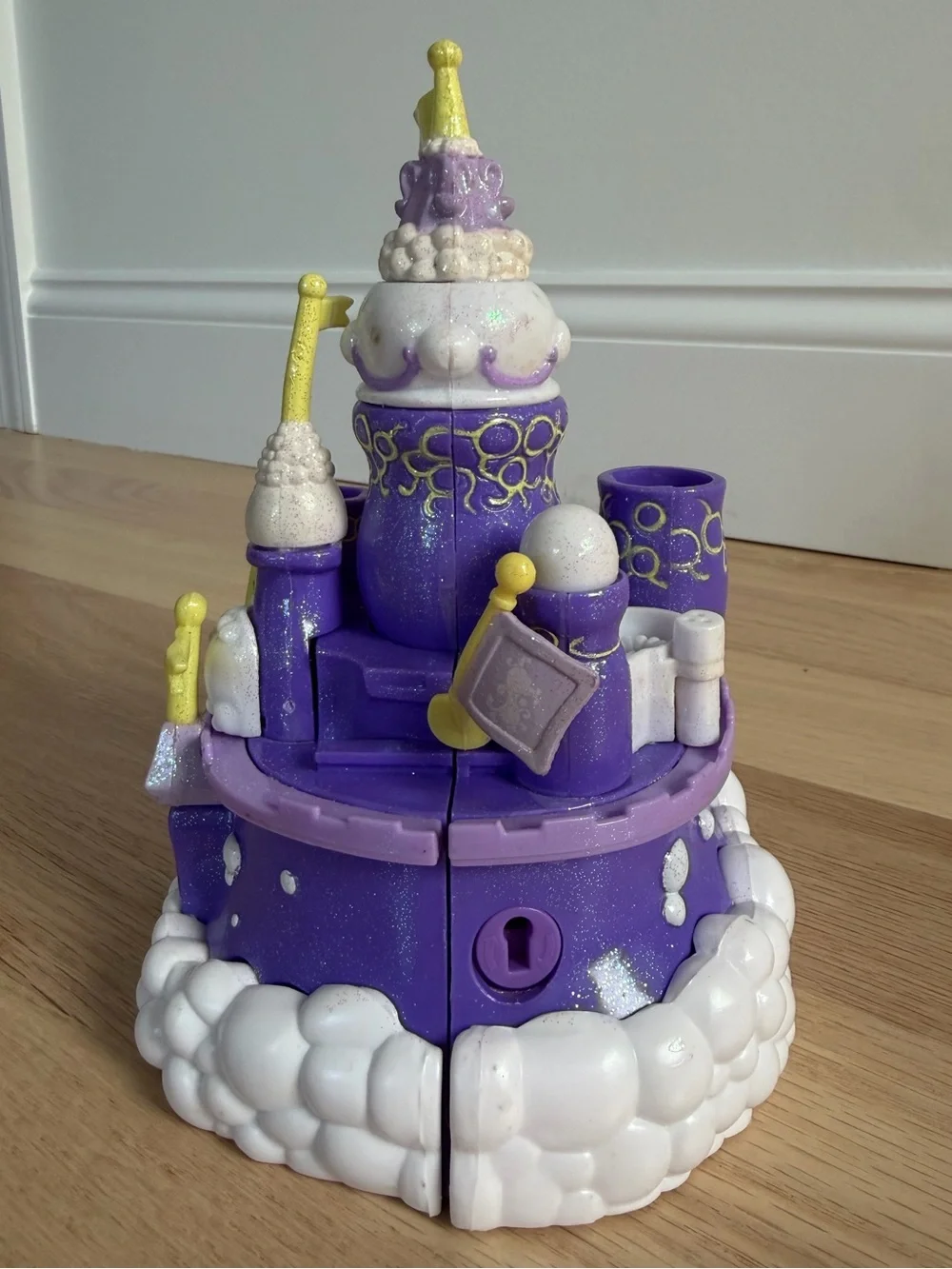 VTG 1996 Trendmasters Starcastle Bubble Castle Purple Retro Playset ONLY